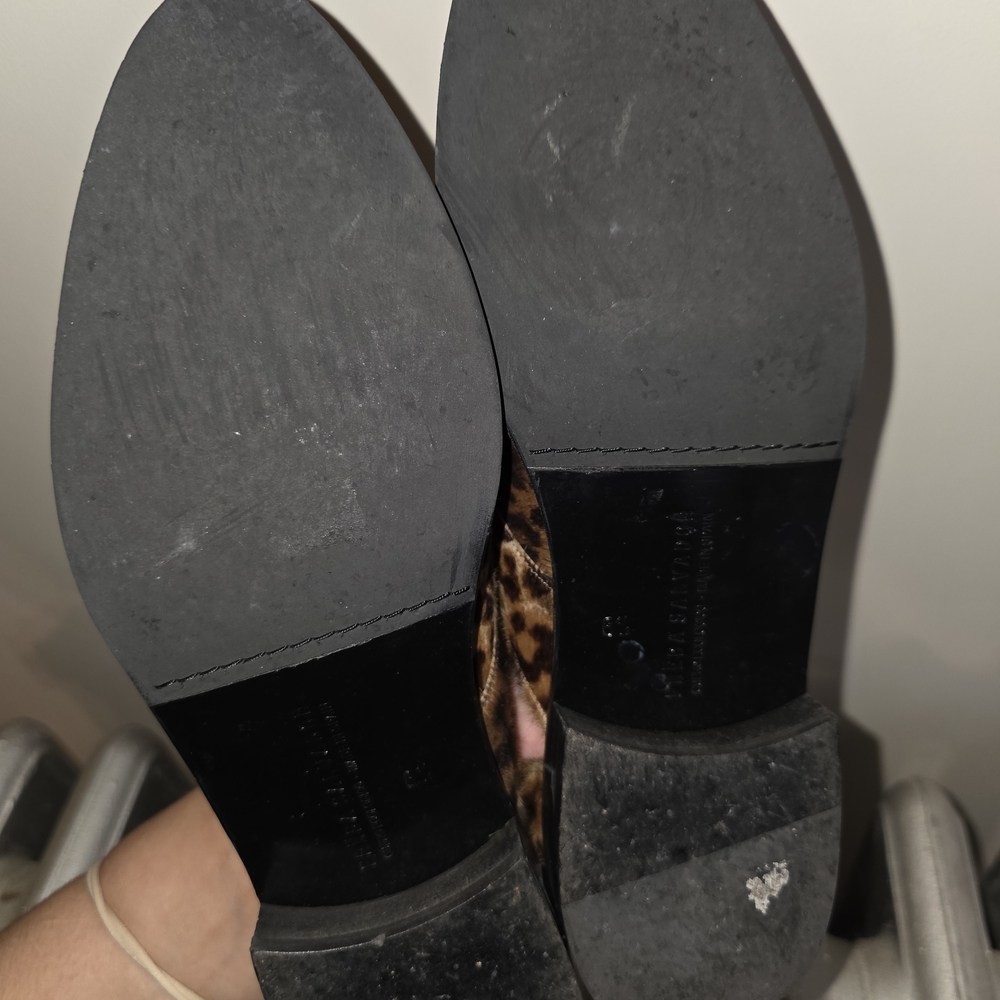 Anthropologie Freda Salvador Leopard Print Shoes View 6